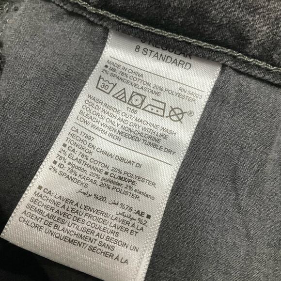 Old Navy Women’s Jeans Mid Rise Stretch Super Skinny Gray Size 8 NWT - Picture 7 of 7